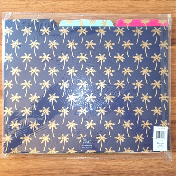 Eccolo File Folder Set. 9 file folders (3 of each style).Sale price firm - Picture 2 of 8